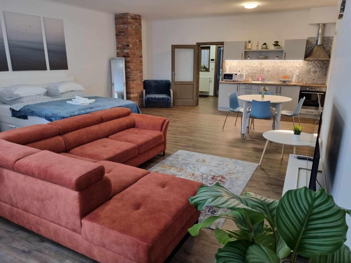 Luxusni Studio Na Velkem Namesti, Wi-Fi, Netflix Hradec Králové Buitenkant foto